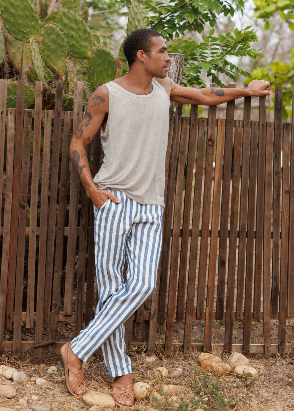 French Linen Bo Pants