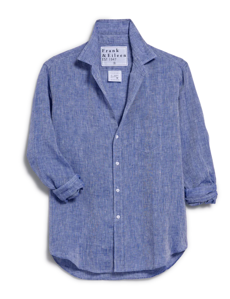 Eileen Relaxed Button-Up Shirt - Linen
