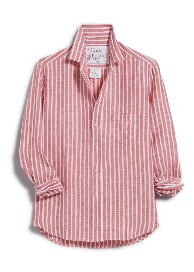 Eileen. Relaxed Button-Up Shirt - Linen