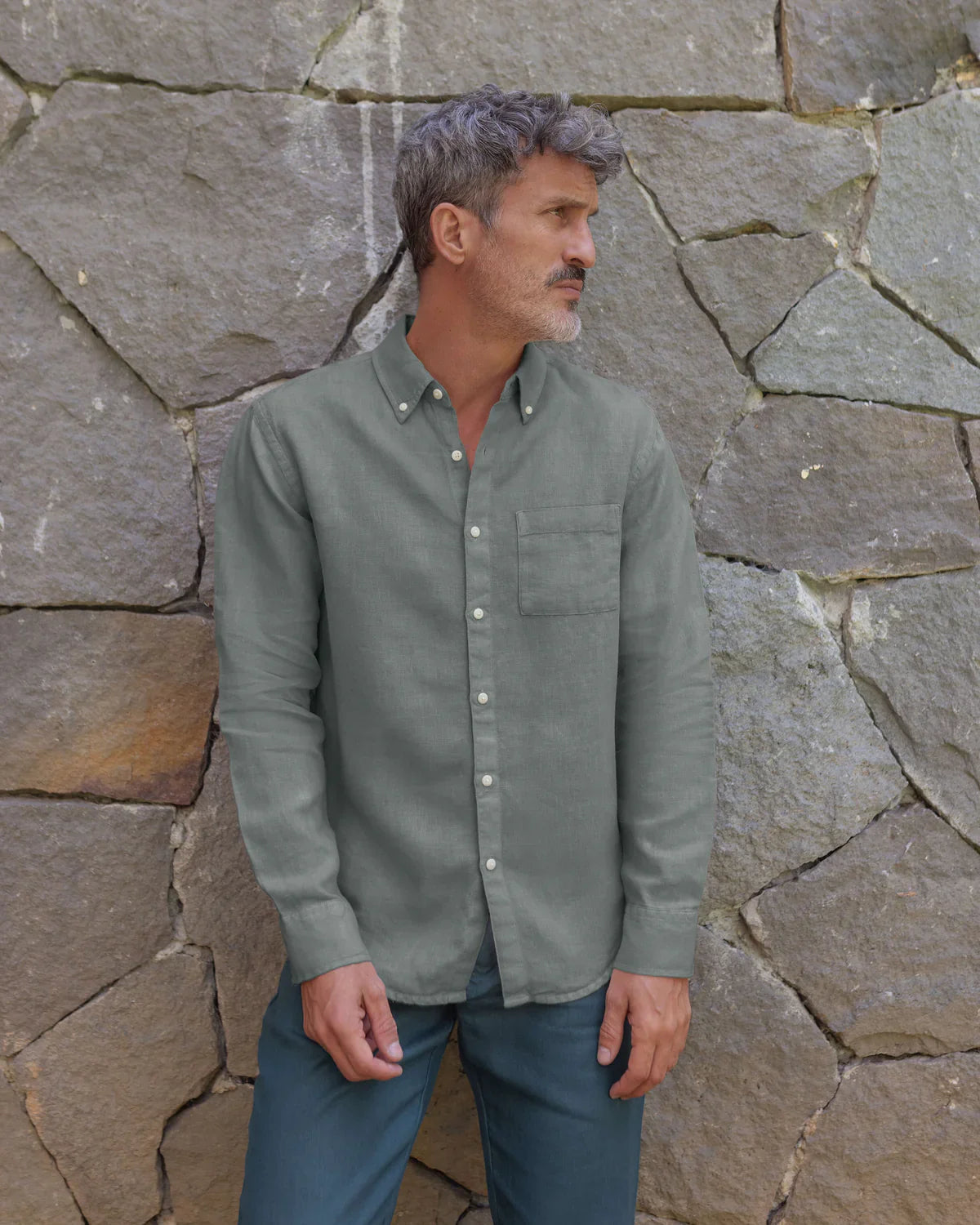 French Linen Playa Shirt