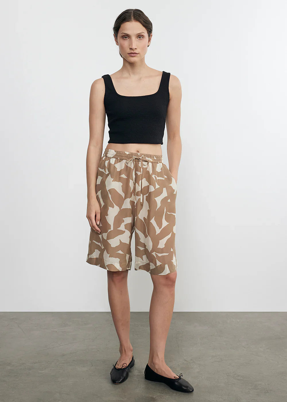 Jaquard Princess Cut Top