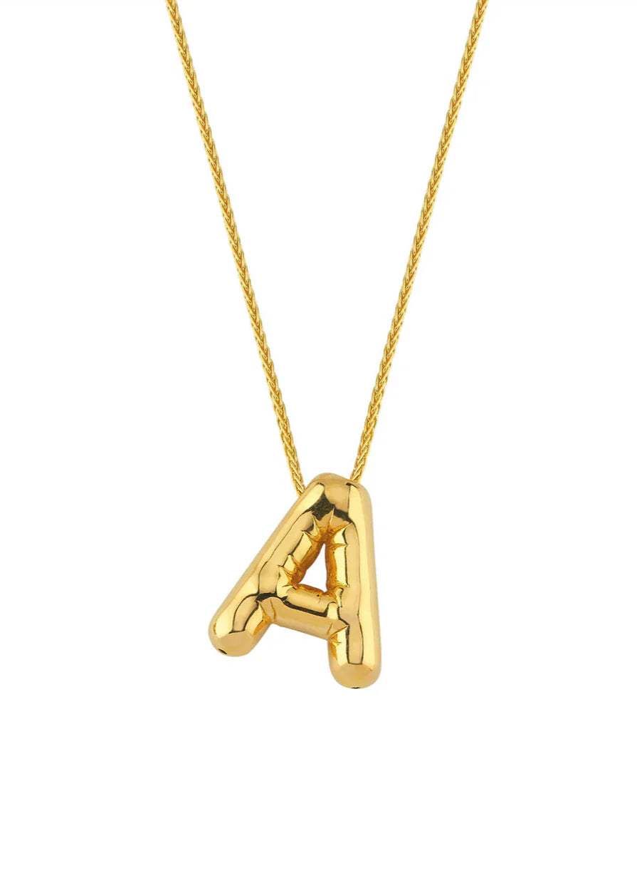 Balloon Letter Necklace