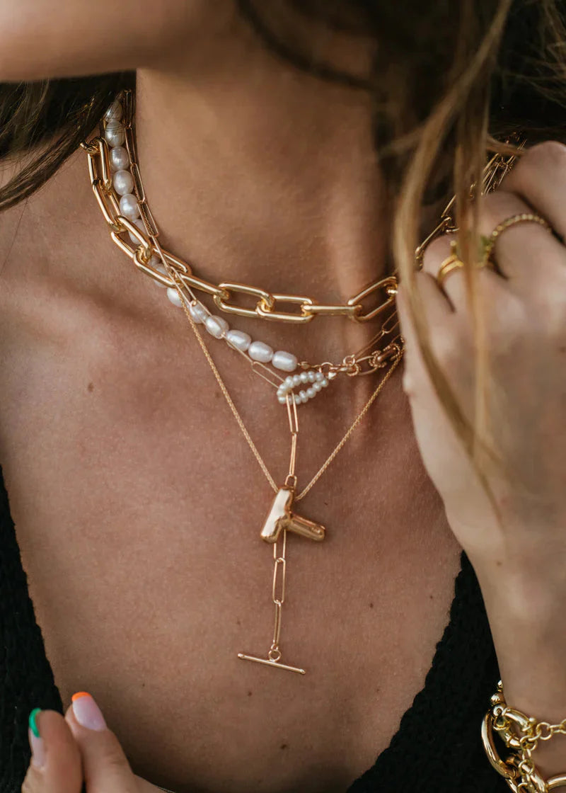 Balloon Letter Necklace