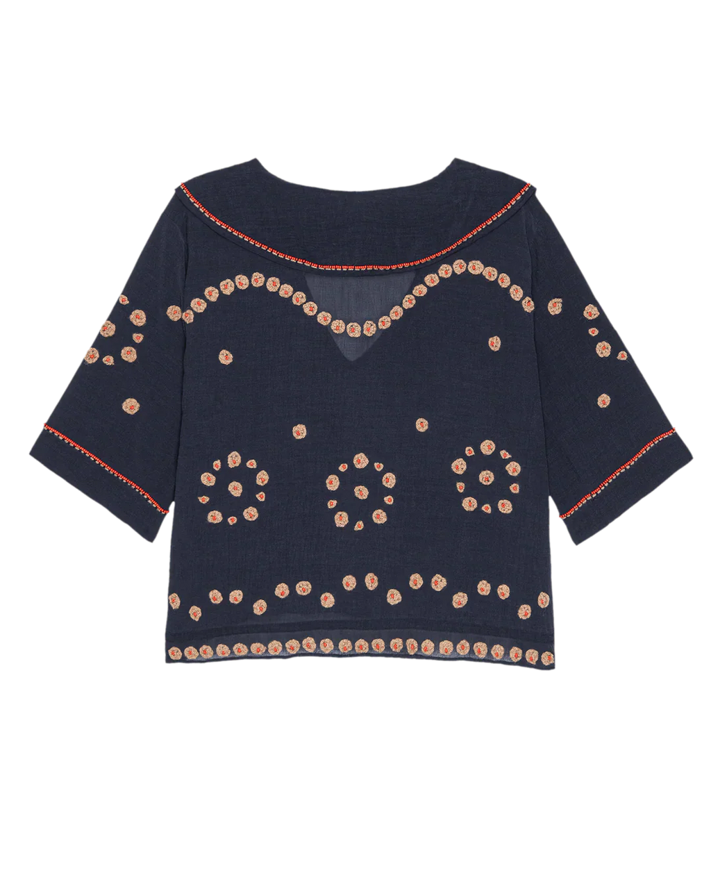 The Beaded Vintage Sailor Top