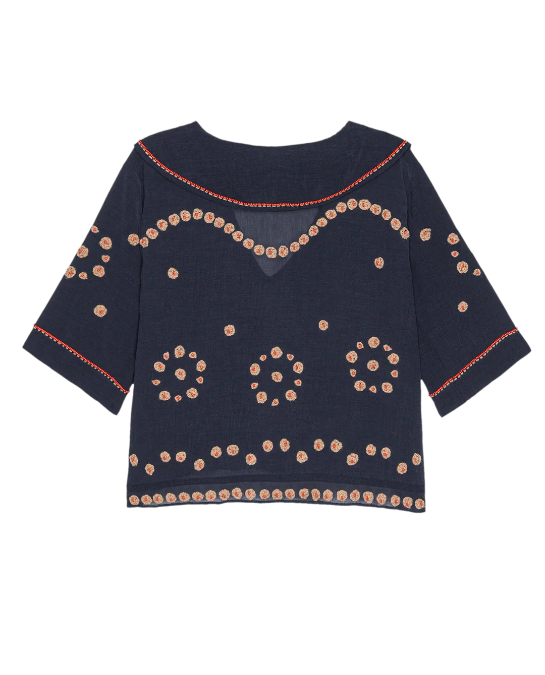 The Beaded Vintage Sailor Top