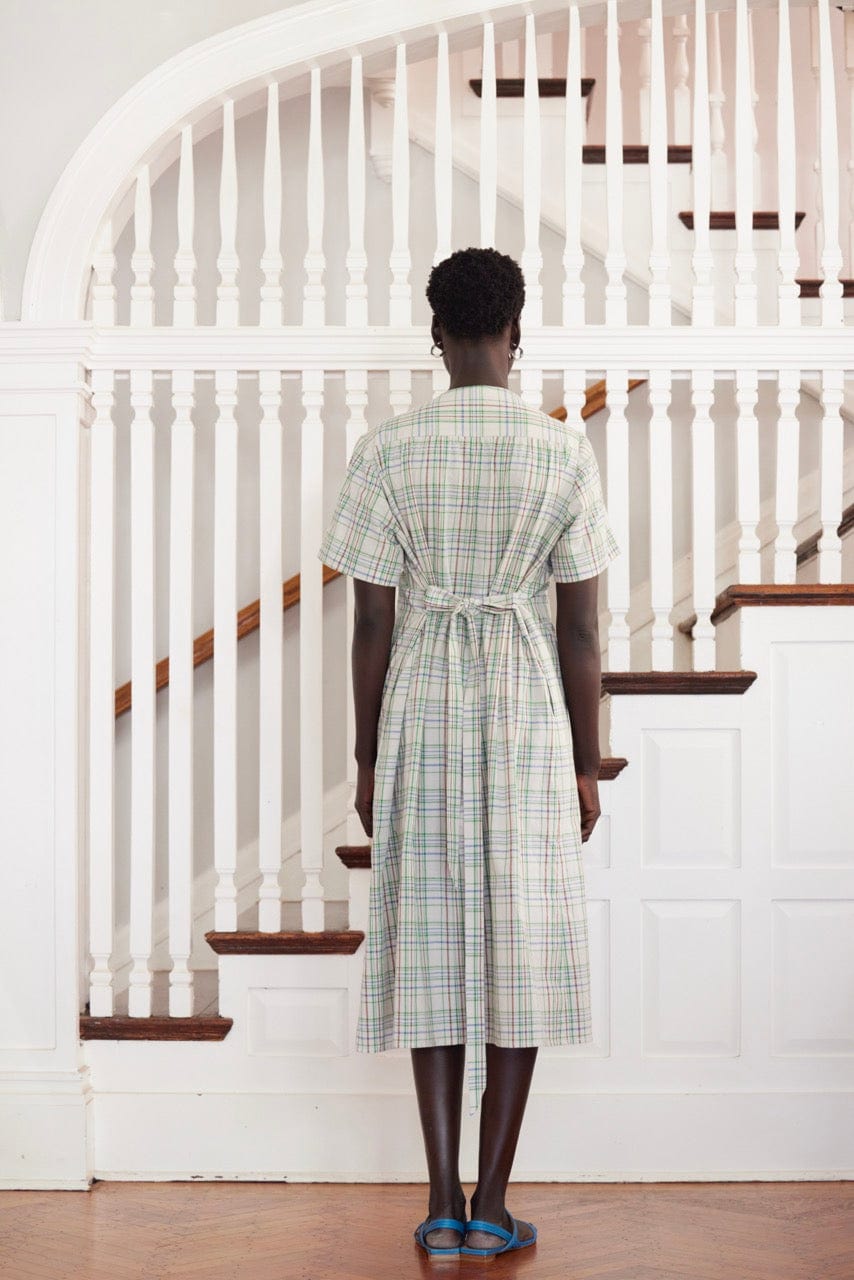 Frankie Dress in Cotton Plaid