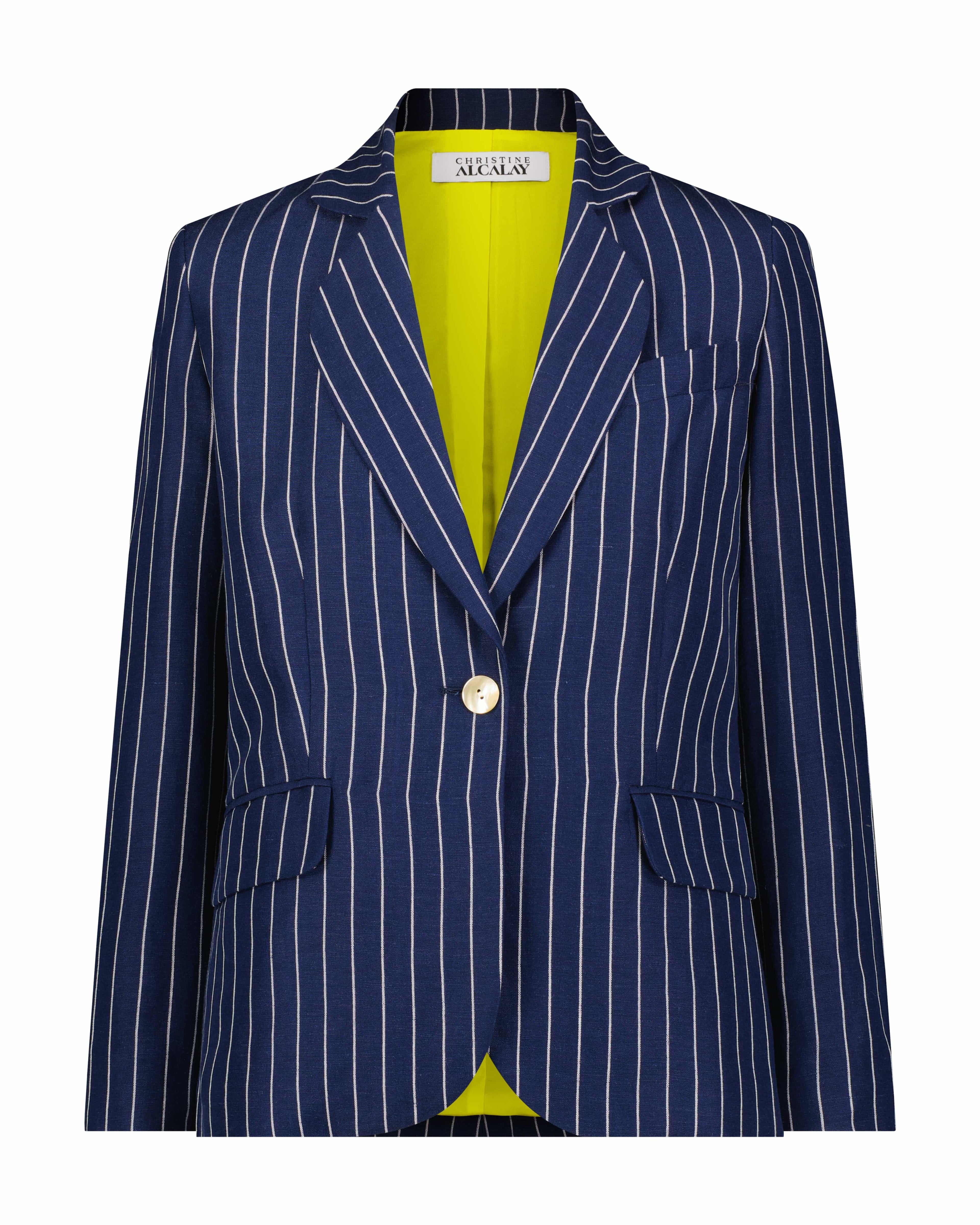 Gatsby Jacket in Midnight Stripe