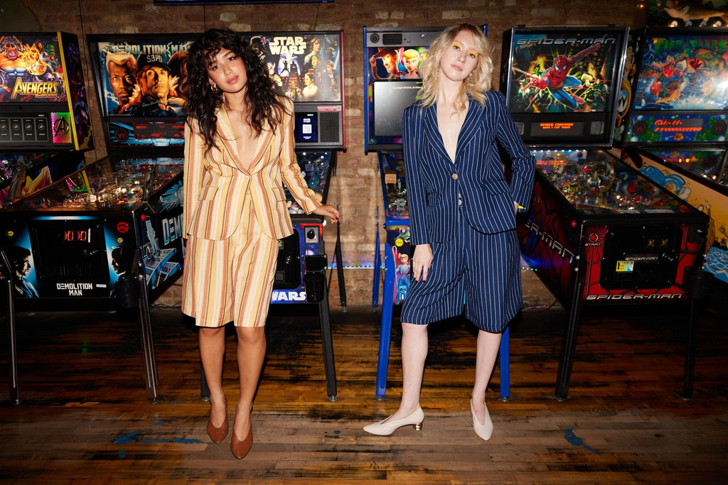 Gatsby Jacket in Midnight Stripe